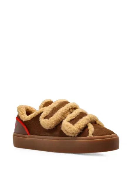 Sneakerși Inuikii din piele maro