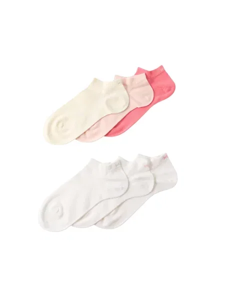 HUGO Nogavice svetlo bež / roza / roza bela