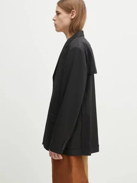 Σακάκι Maison Margiela μαύρο