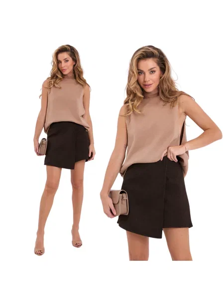 Kratke hlače Italy Moda smeđa