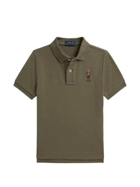 Dětské polotričko Polo Ralph Lauren zelené