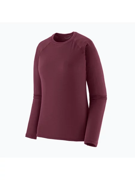 Bluză termoactivă pentru femei Patagonia Capilene Termal Weight Crew berry fig