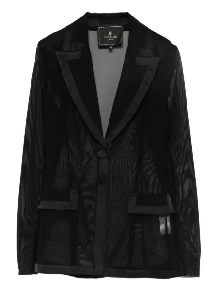 Μπλέιζερ Babylone Paris μαύρο