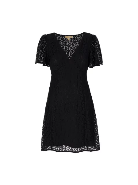 Mała mały sukienka mini Michael Kors koronkowa czarna