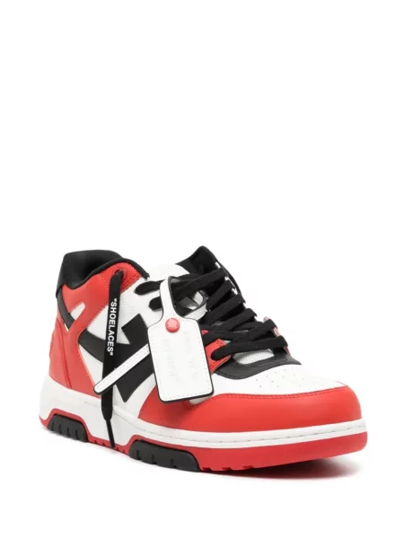 Sneakerși Off-white business alb