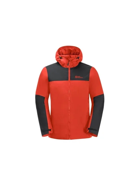 Geacă Jack Wolfskin portocaliu