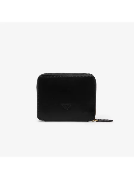 Портфейл Pinko Taylor Zip Around Vitello Seta Black Universal черно