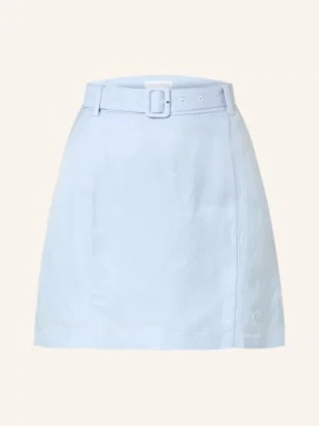 Leger Studio Spódnica Majella Z Lnem blau