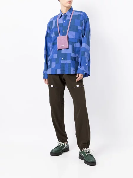 Siaurėjantys kelnės Jacquemus žalia