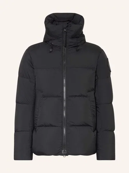Canada Goose Péřová Bunda Crofton černá
