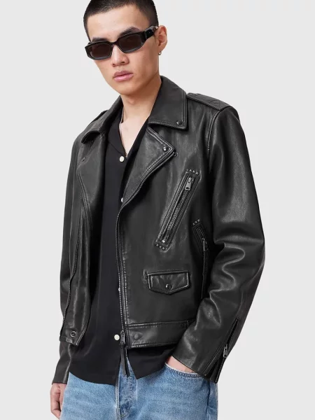 Яке AllSaints RONNET преходен модел черно