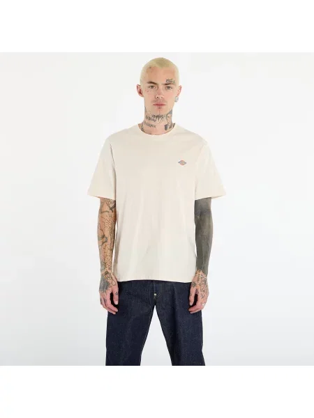 Тениска Dickies с принт бежово