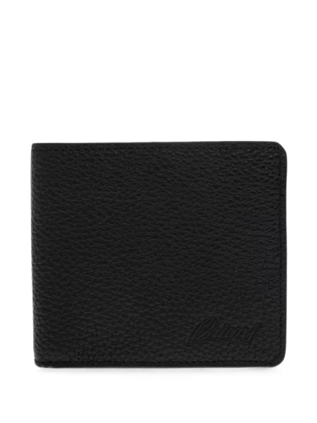 Portofel Brioni din piele negru