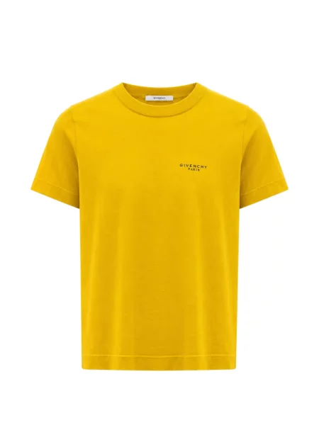 Scurt tricou Givenchy cu imagine galben