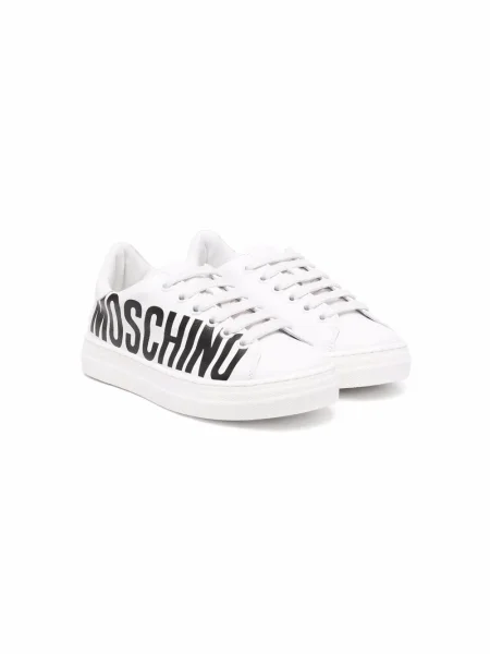 Sneakersy dziecięce Moschino białe