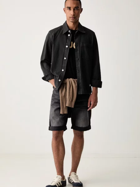 HUGO Tricou negru