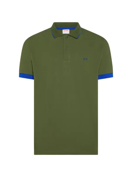 Tricou polo Sun68 verde