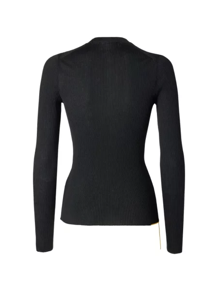 Pulover Fendi cu decolteu în V negru