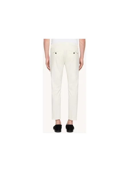 Pantaloni Dondup alb