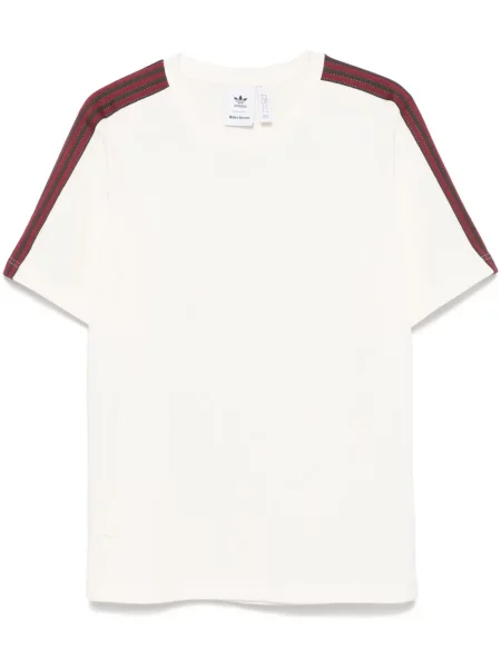 Tricou Adidas cu dungi alb