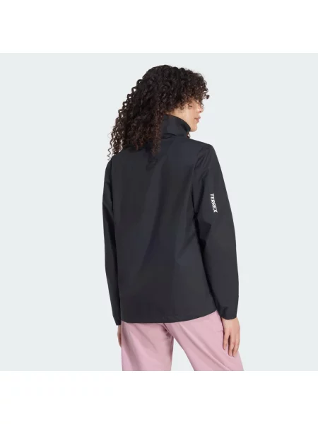 Kurtka przeciwdeszczowa Terrex Multi Essentials 2 Layer CLIMAPROOF czarna