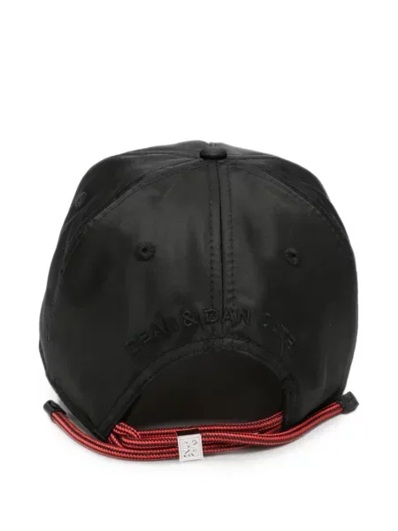 Șapcă Dsquared2 cu autograf negru