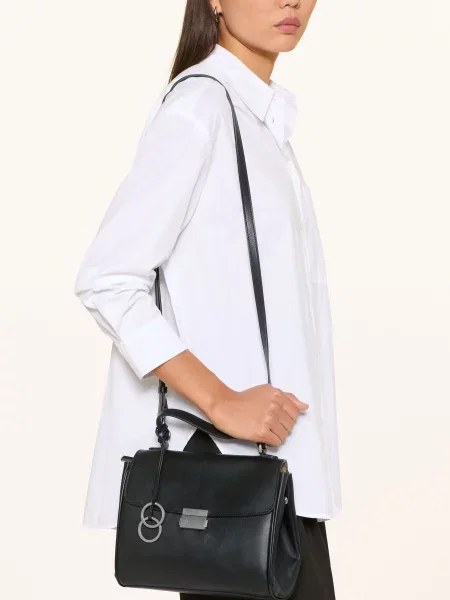 Marc O'Polo torebka crossbody skórzana czarna
