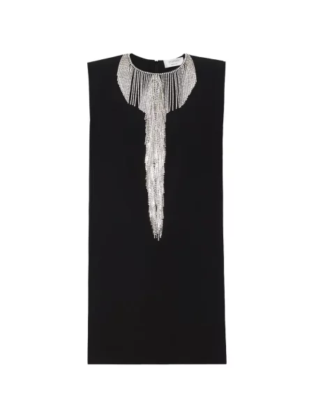 Rochie mini Sportmax fără mâneci negru
