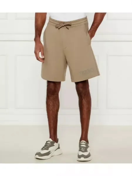 HUGO Pantaloni scurți Dinkoe bej