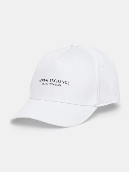 Armani Exchange bejzbolska kapa bela