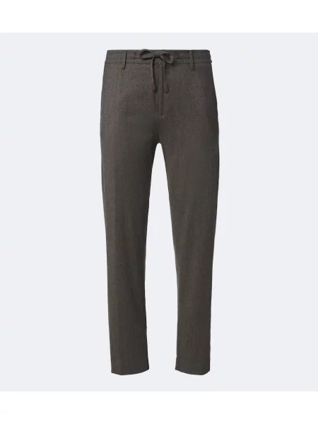 Pantaloni Canali de lână bej