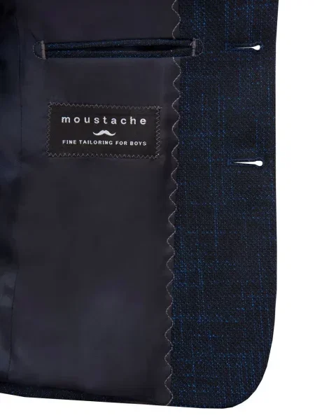 Dětské sako Moustache modré