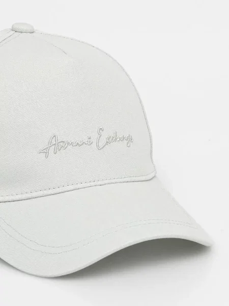 Бейсболка Armani Exchange з аплікацією бірюзовий