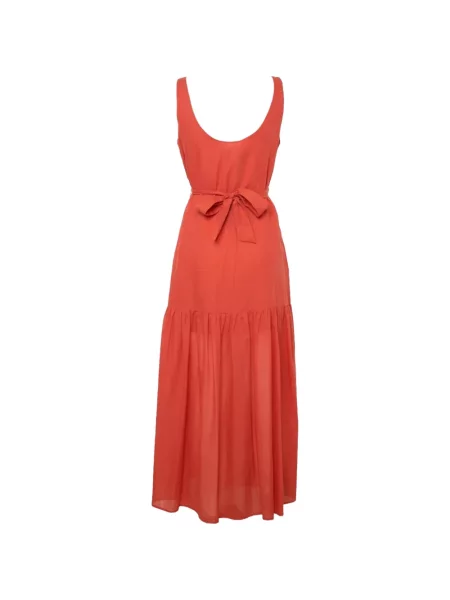 Cu centură rochie midi Pennyblack portocaliu