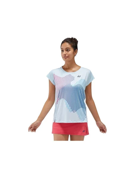 Kerek nyakú ruha Yonex kék