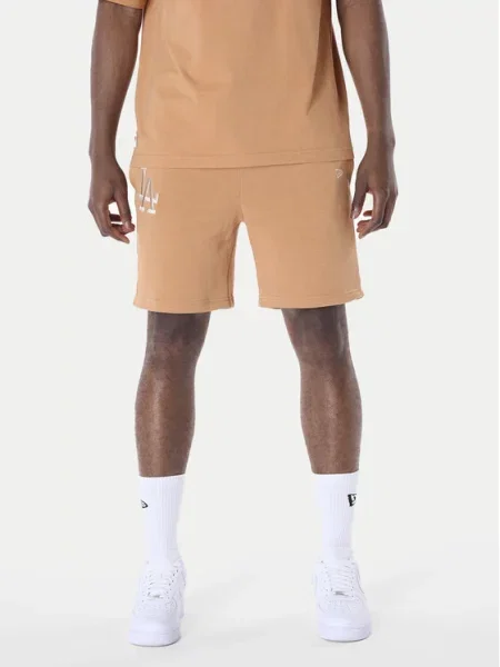 New Era Sportovní kraťasy LA Dodgers MLB League Essential oranžová