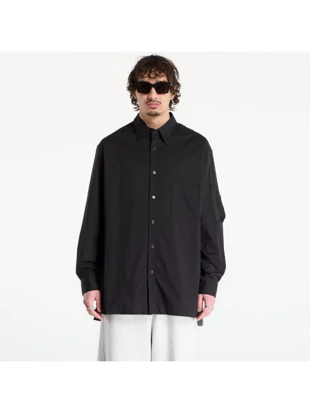 Dlouhá košile Y-3 s dlouhými rukávy černá