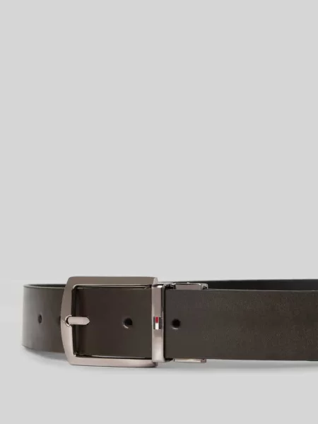 Pasek ze skóry bydlęcej model ‘DENTON REV’ Tommy Hilfiger