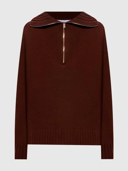 Светр CRASSO з кашеміру Max Mara коричневий