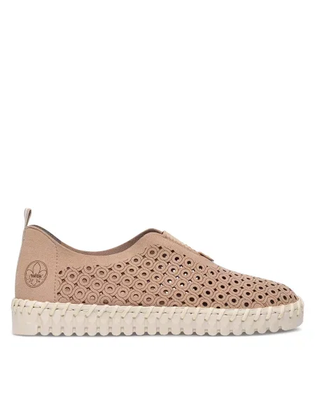 Rieker Pantofi bej