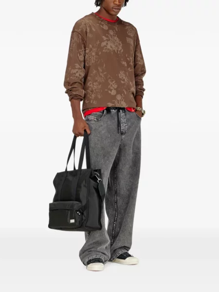 Pantaloni sport Diesel gri