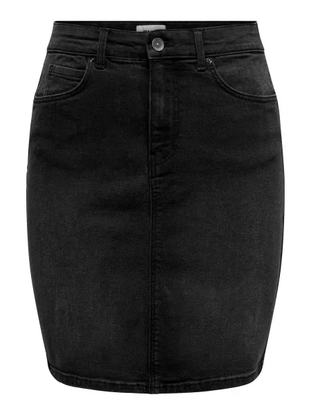 ONLY Fustă ONLWonder denim negru
