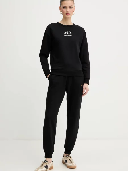Pulover Armani Exchange črna