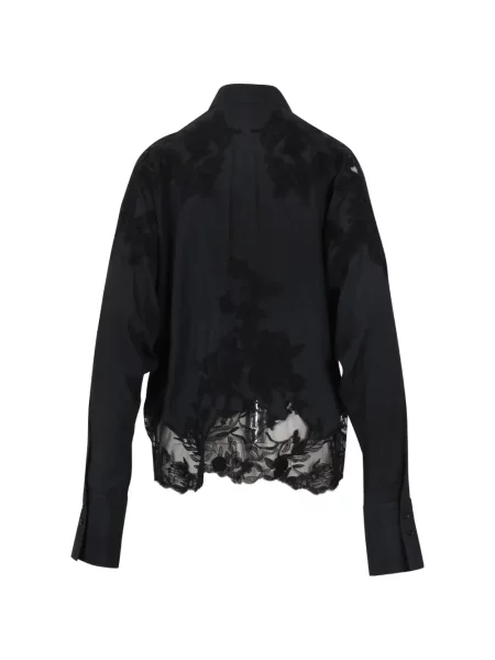 Cămașă Ermanno Scervino din dantelă negru
