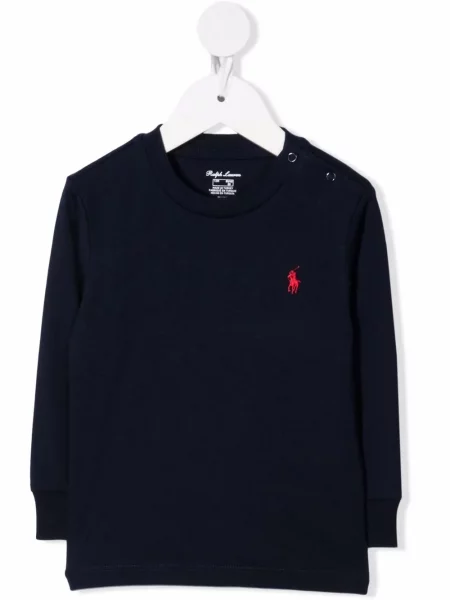 Sweter dziecięcy Polo Ralph Lauren niebieski