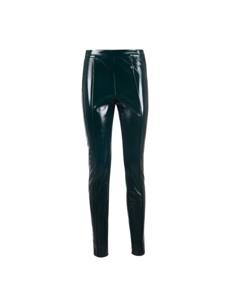 Legginsy Armani Exchange zielone