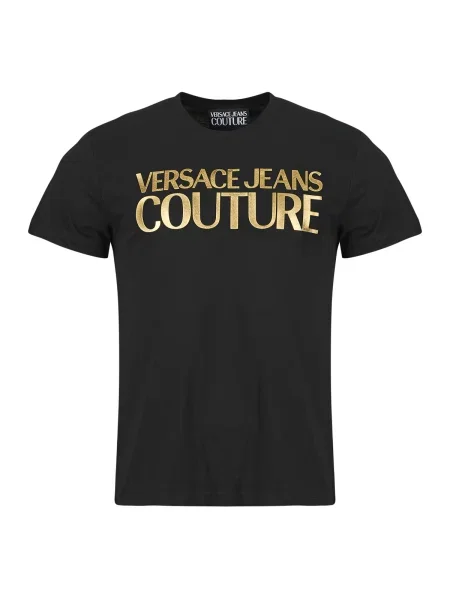 Tričko Versace Jeans Couture čierna