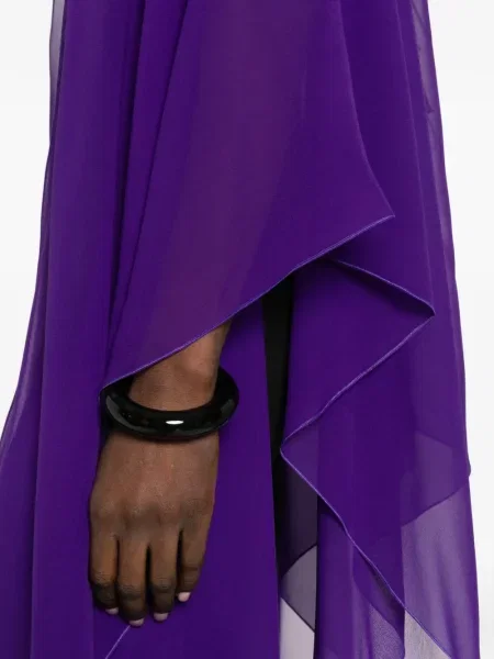 Palton Stephan Janson drapat violet