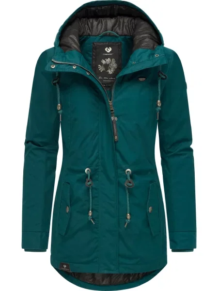 Geacă parka Ragwear verde