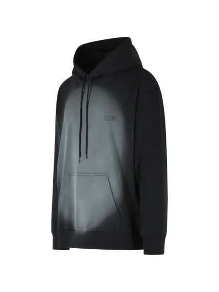 Hanorac cu glugă Mm6 Maison Margiela negru